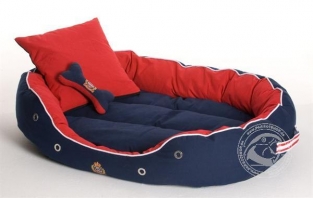 Hondenbed DERBY X-LARGE blue W&J